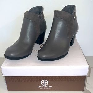 Giani Bernini Abalina Heeled Booties - Memory Foam Ankle Boots
